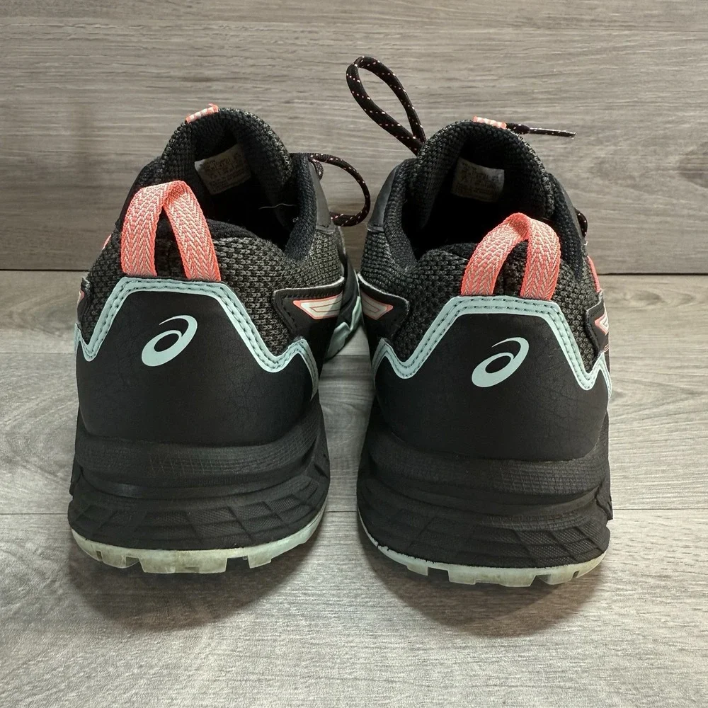 ASICS Gel-Venture 8 Running Shoes Womens Sz 9.5 Black Trail Hiking 1012A708